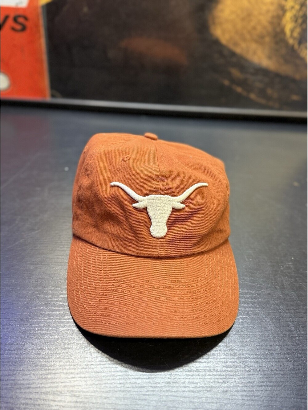 47 Brand Texas Longhorns Burnt Orange Adjustable Hat Embroidered Logo